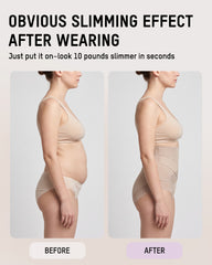 High-Waisted Crisscross Tummy-Control Butt-Lift Briefs(3 Pack)