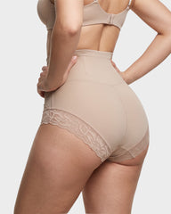 High-Waisted Crisscross Tummy-Control Butt-Lift Briefs(3 Pack)