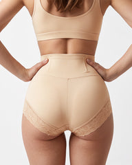 High-Waisted Crisscross Tummy-Control Butt-Lift Briefs(3 Pack)