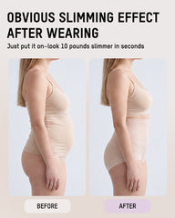 High-Waisted Double-Layer Tummy-Control Briefs(6 pack)