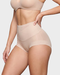 High-Waisted Double-Layer Tummy-Control Briefs(6 pack)