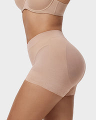 High-Waisted Tummy-Control Butt-Lifting Shaping Shorts