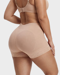 High-Waisted Tummy-Control Butt-Lifting Shaping Shorts