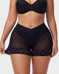 High-Waisted Tummy-Control Butt-Lifting Shaping Shorts