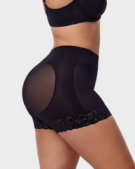 High-Waisted Tummy-Control Butt-Lifting Shaping Shorts