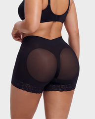 High-Waisted Tummy-Control Butt-Lifting Shaping Shorts