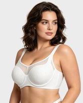 Honeycomb™ Mesh Underwire Minimizing Bra