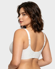 Honeycomb™ Mesh Underwire Minimizing Bra
