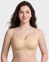 Invisible Seamless Minimizer Bra with Lift & Support
