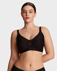 Invisible Jelly Lift Bra with Breathable Water Drop Hollow