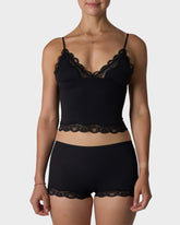 Lace Camisole & Boyshorts Lingerie Set