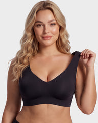 Lifting Wire-Free Antibacterial Jelly Bra