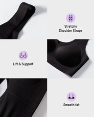 Lifting Wire-Free Antibacterial Jelly Bra