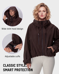 Lightweight Waterproof Hooded Jacket