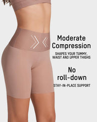 Lightweight Slimming High-Waist Tummy Control Shaper Shorts