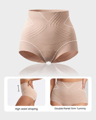 Liquid-Sculpt™ Tummy-Control Butt-Lift Briefs(5-Pack)