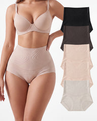 Liquid-Sculpt™ Tummy-Control Butt-Lift Briefs(5-Pack)