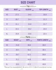 Long Sleeve Tee & Wide Leg Pants 2 Piece Lounge Set