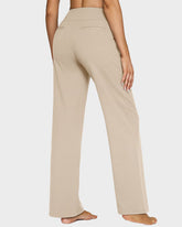 Loose High-Waist Business Wide-Leg Yoga Pants