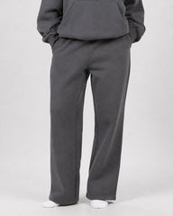 Minimalist Straight-Leg Stretch Sweatpants