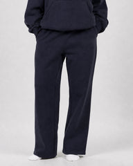 Minimalist Straight-Leg Stretch Sweatpants