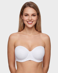 No-Slip Strapless Full Support Bra