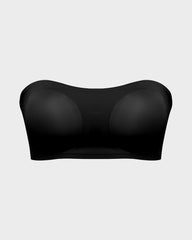 Non-Slip Crossover Side Hook Bandeau Bra