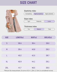Oversized Hooded Longline Knit Cardigan with Pockets