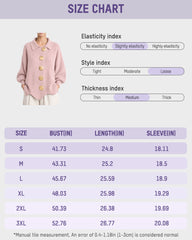 Oversized Ribbed Knit Cardigan with Gold-Tone Buttons