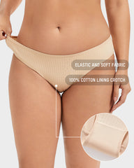 Everyday Comfort Low-Waist Cotton Briefs (4 Pack)