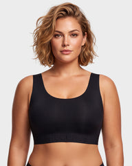 Paper-Thin Seamless Support Tank Bra