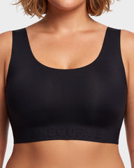 Paper-Thin Seamless Support Tank Bra