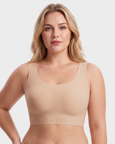 Paper-Thin Seamless Support Tank Bra