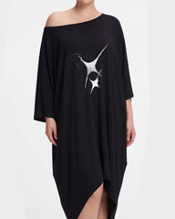 Plus Size Ultra-Soft Oversized Shirt Sleepwear with Pockets