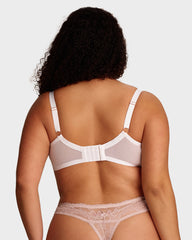 Plus Size Lace Full Coverage Minimizer Bra