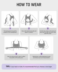 Posture Support Wireless Sports Bra