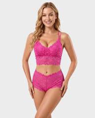 Romantic Lace Bralette & Panty Bundle