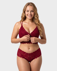 Romantic Lace Bralette & Panty Bundle