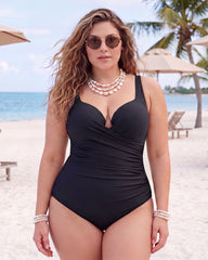 SculptSkin™ PlungeLift One-Piece Swimsuit