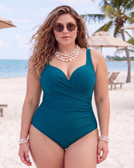 SculptSkin™ PlungeLift One-Piece Swimsuit
