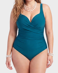 SculptSkin™ PlungeLift One-Piece Swimsuit