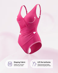 Sculpt Ease Ruched V-Neck One-Piece Swimsuit