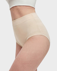 Seamless High-Waist Full Coverage Cotton Panty(5 pack)