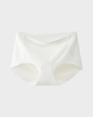 Seamless No Camel Toe Silk Antibacterial Gusset Panties (5 Pack)