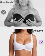 Seamless Unlined Underwire Balconette Bra
