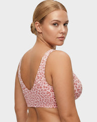 Seamless Wireless Full-Coverage Pullover Bra