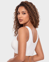 Seamless Wireless Full-Coverage T-Shirt Bra