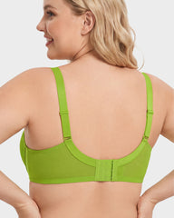 Seamless Mesh Unlined Underwire Bra