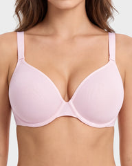 Seamless Mesh Unlined Underwire Bra