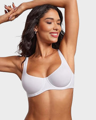 Seamless Unlined Underwire Balconette Bra